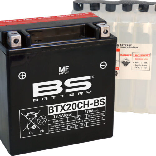 BS Battery  BTX20CH-BS MF (cp) Maintenance Free