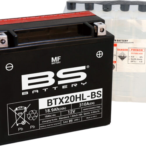 BS Battery  BTX20HL-BS MF (cp) Maintenance Free