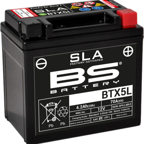 BS Battery  BTX5L (FA) SLA – Sealed & Activated