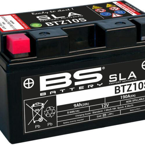 BS Battery  BTZ10S (FA) SLA – Sealed & Activated