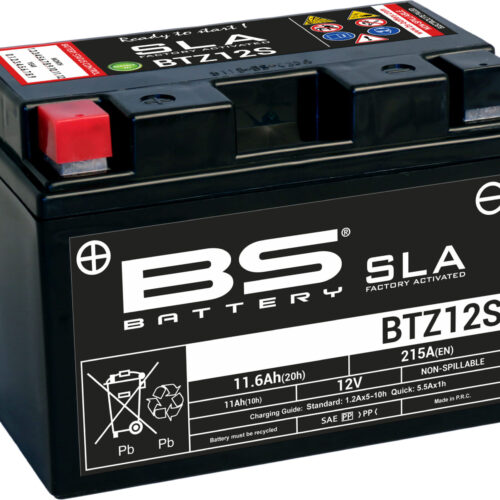 BS Battery  BTZ12S (FA) SLA – Sealed & Activated