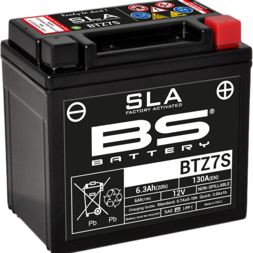 BS Battery  BTZ7S (FA) SLA – Sealed & Activated