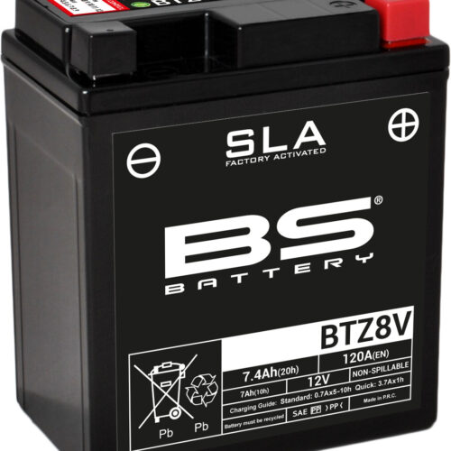 BS Battery  BTZ8V (FA) SLA – Sealed & Activated