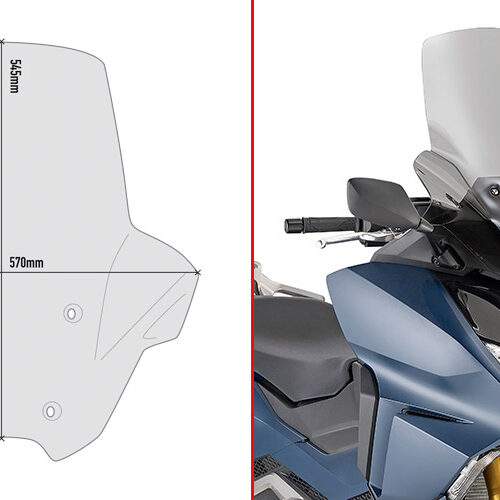 GIVI WINDSCREEN FUMEE HONDA FORZA 750 (2021)