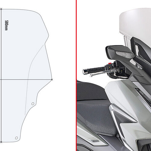 GIVI WINDSCREEN HONDA FORZA 350 (2021)