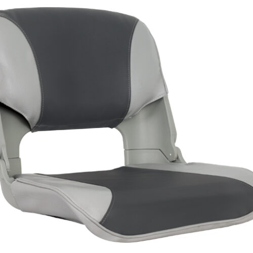 OS SKIPPER SEAT FOLDING UPHOLSTERED GREY/CHARCOAL