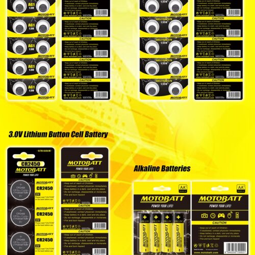 Motobatt AG3,LR41,392/384 1.5V Alkaline battery (10pcs)