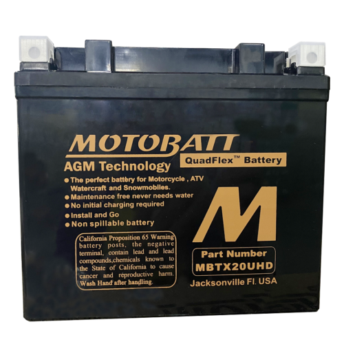 Motobatt akku, MBTX20UHD Black