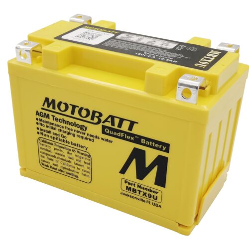 Motobatt akku, MBTX9U