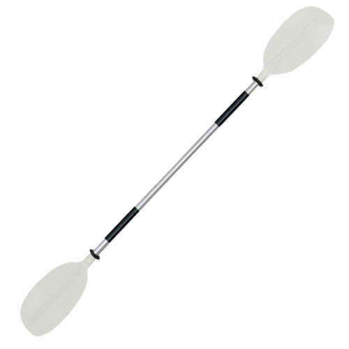 OS KAYAK PADDLE 2 PCE – ASYMMETRIC BLADES 2170mm WHITE