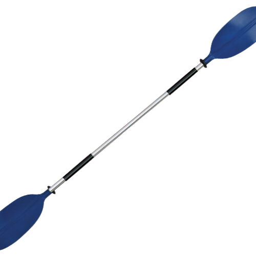 OS KAYAK PADDLE 1 PCE – ASYMMETRIC BLADES 2170mm BLUE