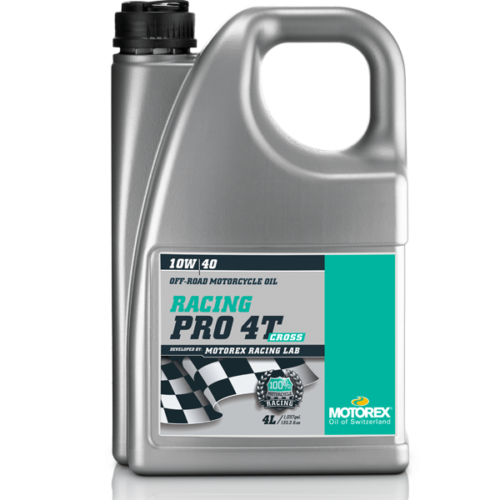 Motorex Racing Pro 4T 10W/40 Cross 4 ltr (4)