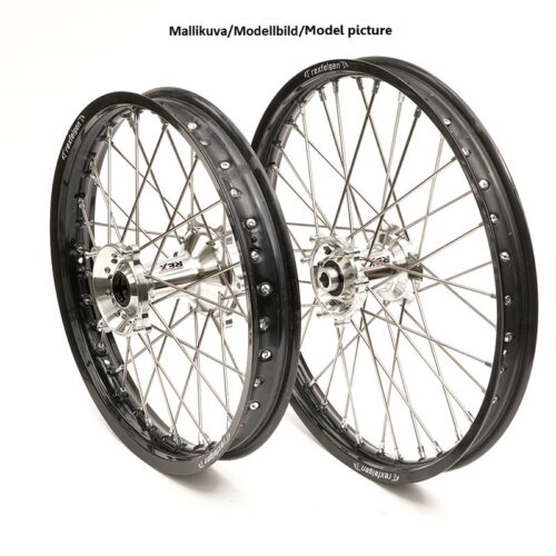 REX WHEELS 19-2,15 YZ250 99-.. MUSTA VANNE/HOPEA NAPA 22MM