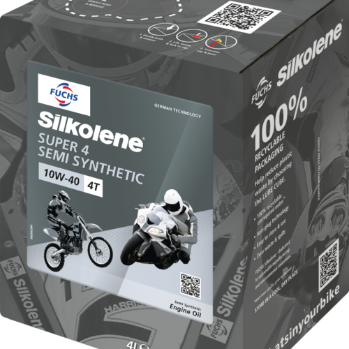 Silkolene Super 4 10W-40 4L CUBE