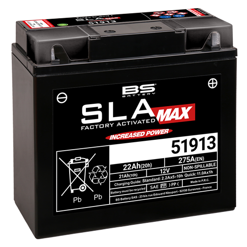 BS Battery  51913 (FA) SLA MAX – Sealed & Activated