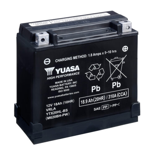 Yuasa akku, YTX20HL-BS-PW (cp) with acid pack tt