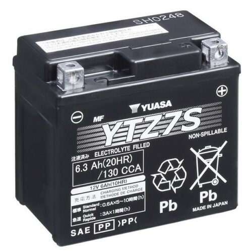 Yuasa akku, YTZ7S (wc) factory activated (10)